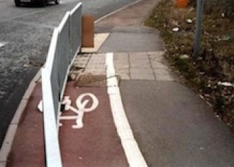 it's true, British cycling infrastructure sometimes leaves a lot to be desired...